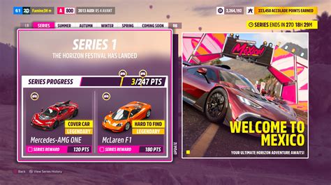 Players can earn up to 63 points (PTS) from season completion rewards by winning Forzathon challenges, seasonal events, challenges, and monthly events listed in the Festival Playlist. . Fh5 season
